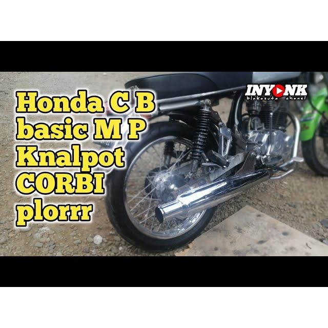 KNALPOT CORBI PLOR HONDA UNIVERSAL BEDEL