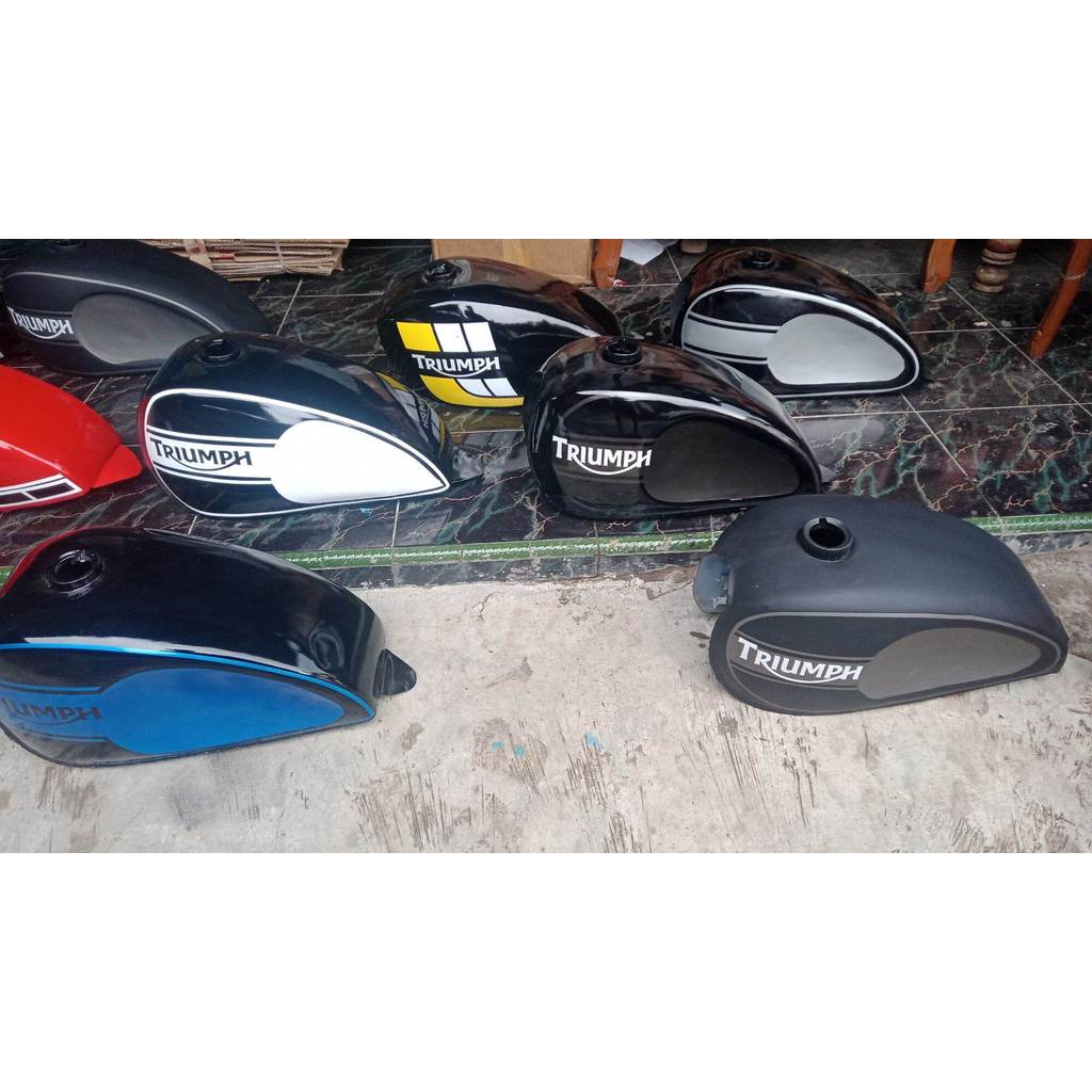 TANGKI MOTOR MODEL CUSTOM TENGKI JAPSTYLE BOBBER SCRAMBLER PNP TIGER BYSON MEGA PRO SCORPIO GL CB Ta