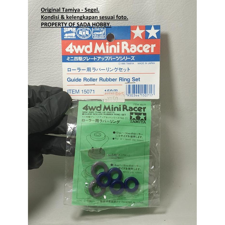 Tamiya 15071 Guide Roller Rubber Ring Set Retropack SBAtoys