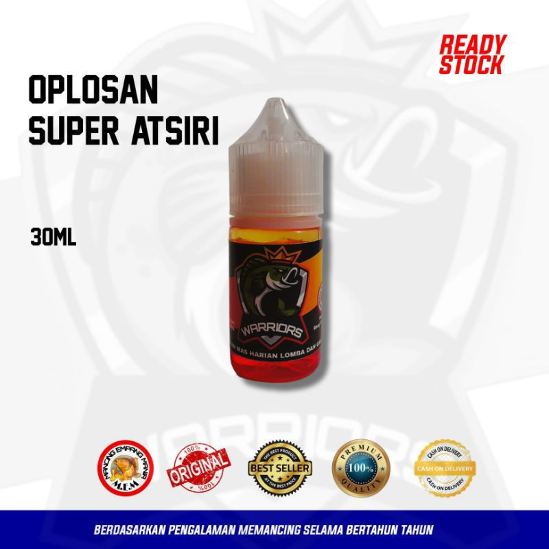 ESSEN OPLOSAN IKAN MAS SUPER ATSIRI  WARRIORS ESSENCE BIG SALE