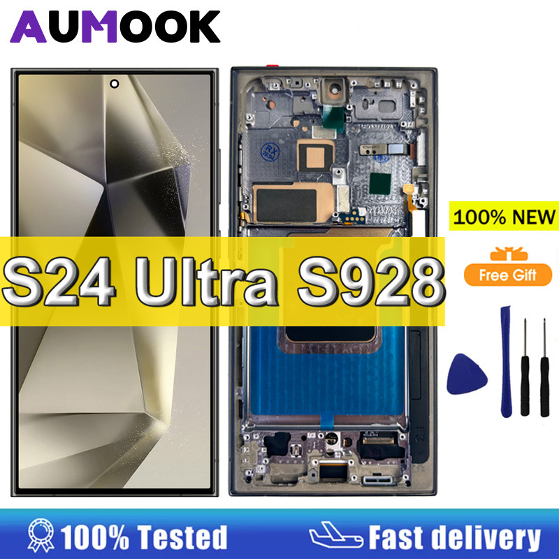 AMOLED Display For Samsung Galaxy S24 Ultra 5G LCD Display Touch Screen Assembly for Samsung S24 Ult