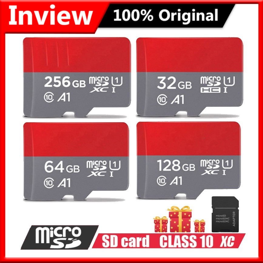 COD Memory Card | Micro SD 32/64/128/256/512GB micro sd card A1 Kelas10 kartu memory card