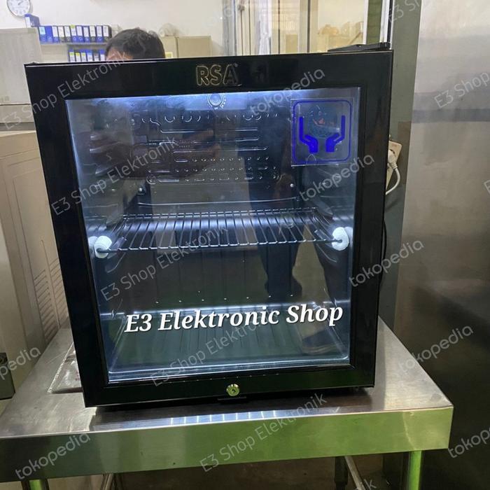 RSA Kulkas Mini Bar LSC52 Showcase Chiller Kaca LSC 52