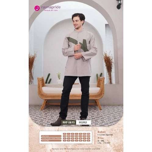 RAUNA KOKO DEWASA RKF 08 PJ HIJAU