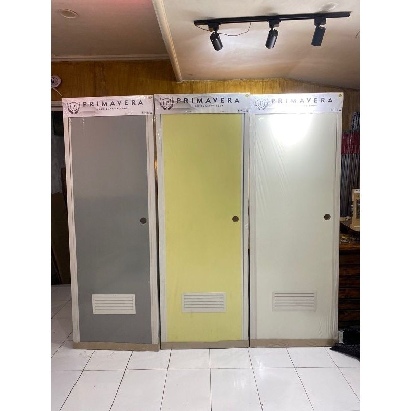 PINTU KAMAR MANDI PVC SET KUSEN | SATU SET PINTU KAMAR MANDI PVC TINGGAL PASANG