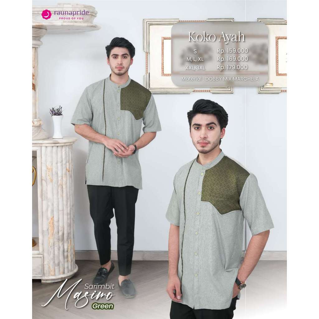 KOKO DEWASA RAUNA RKF 12 PJ HIJAU