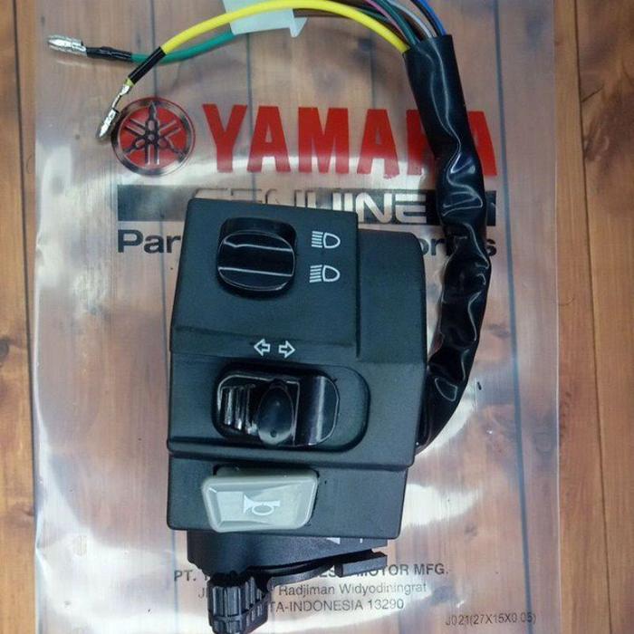 saklar holder switch handle kanan kiri motor vega r new - Kiri klakson