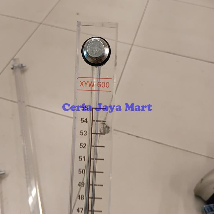 Water Level 600mm 24" Gauge XYW 600 / Tanki Level Gauge Level / Akrilik Level Gauge Water Oil Liquid