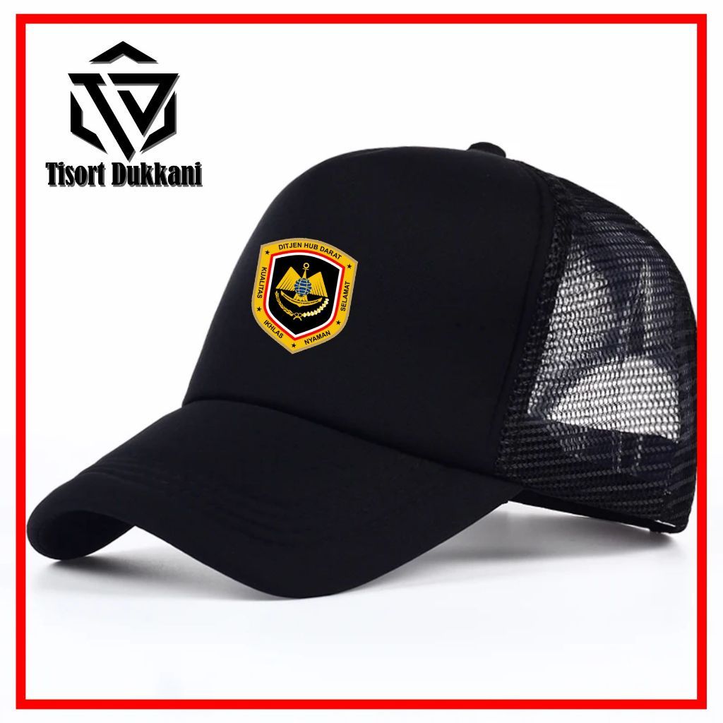 TOPI KEMENHUB / TOPI JARING KEMENHUB / TOPI TRUCKER KEMENHUB BISA COD