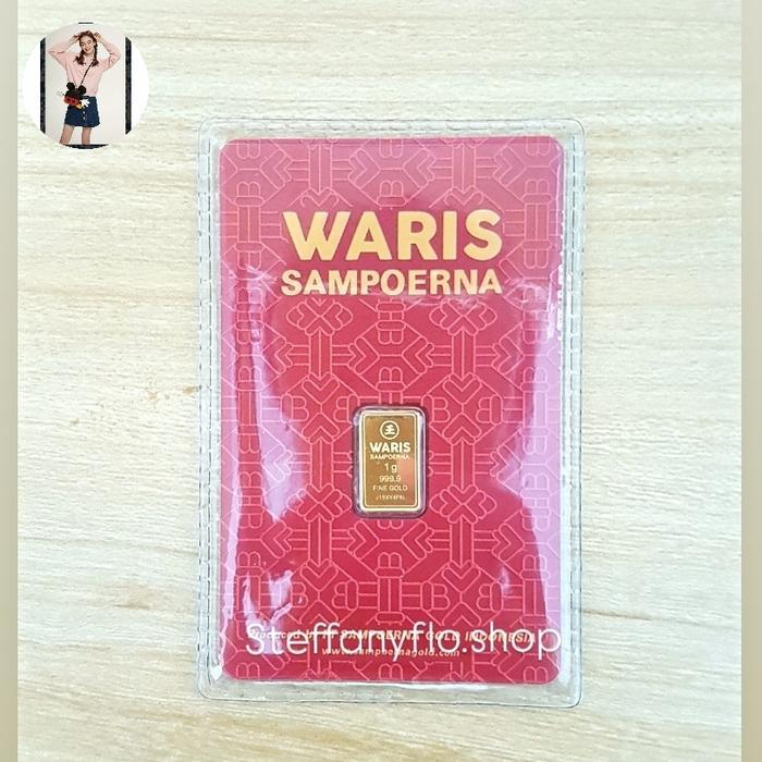 Emas 1 gram Logam Mulia 999.9 Emas 24Karat