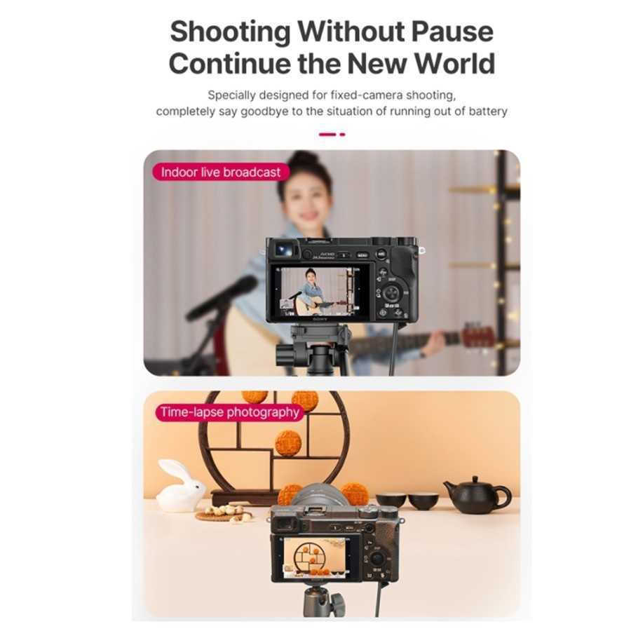 Ulanzi NP-FZ100 Dummy Battery Coupler Adapter for SONY NP-FZ100