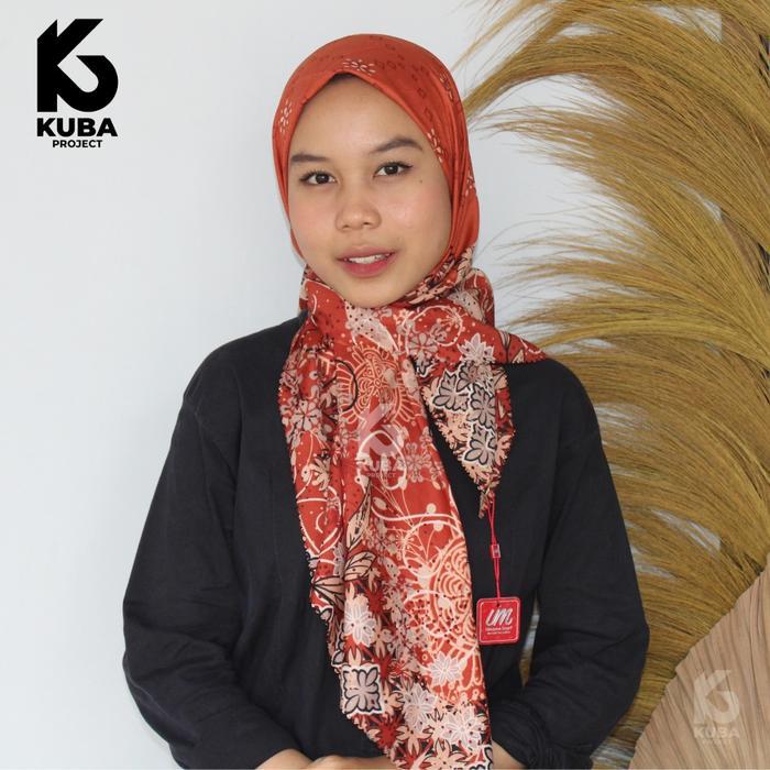 Hijab Segi Empat Motif Umama Laser Cut - UM 02