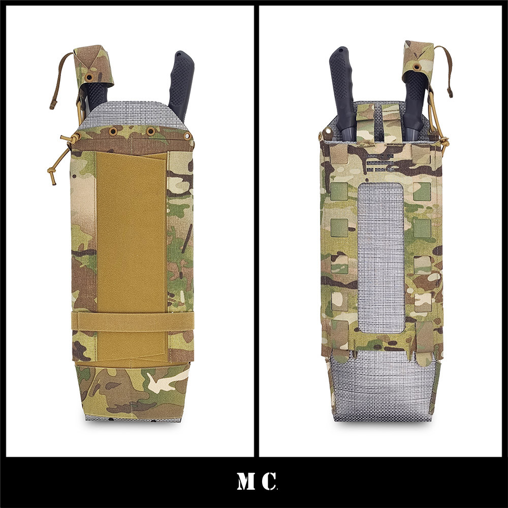 Tactical Tool Sleeve for FCPC V5 Vest Hunting Accessories Tool Storage Compartment