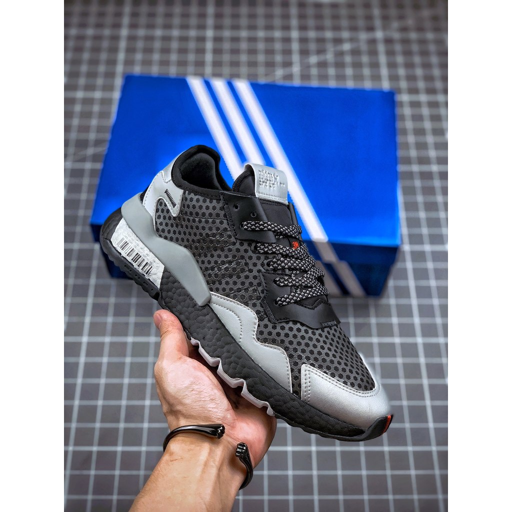 Sepatu Lari AD Nite Jogger 2019 Boost Trefoil Kolaborasi Night Runner