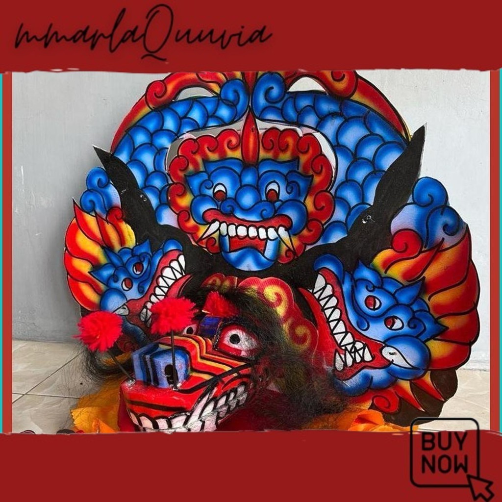 NEW ARRIVALSS [ASLI KEDIRI] Sale Mainan Tradisional Barongan Telon|Barongan Devil|Barongan Anak|Baro