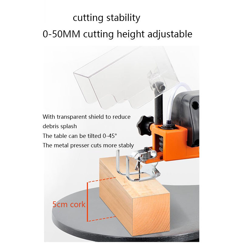 Electric curve saw table type broaching saw woodworking wire saw wire saw carving machine speed cutt
