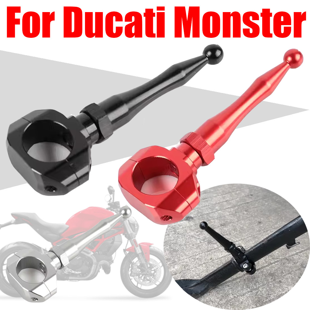For Ducati Monster 400 620 696 750 795 796 900 996 1000 1100 S2R S4R Accessories Kickstand Side Stan
