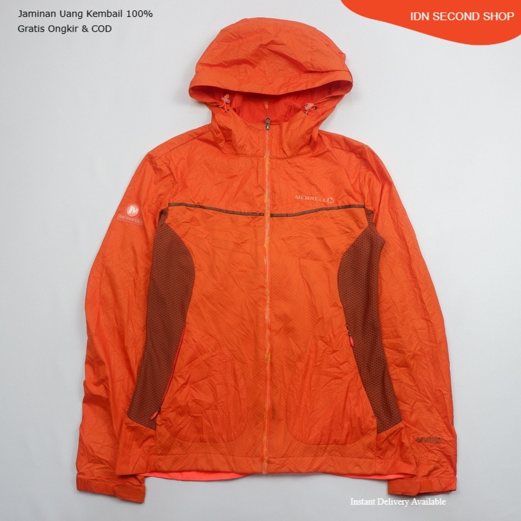 MERRELL Technical Shell Jacket - High-Vis Orange - Preloved