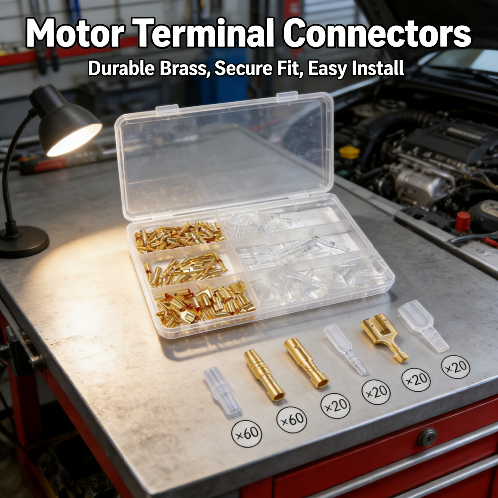 Skun Kabel Motor Bulat Male Cewe Female Sekun Terminal Sokt Cowo Kabel/Soket