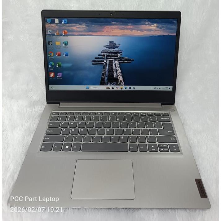 LAPTOP LENOVO IDEAPAD 3 14IML05 CORE I5 GEN 10 RAM 12 GB 512GB SILVER SIAP PAKAI
