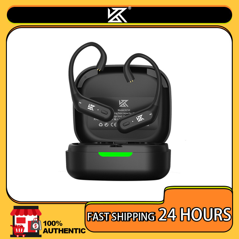 KZ-XZ10 Hybrid Driver Kz xz10 Earphone Ear-Hook - Kombinasi Bluetooth 5.3 & Kabel dengan aptX untuk 