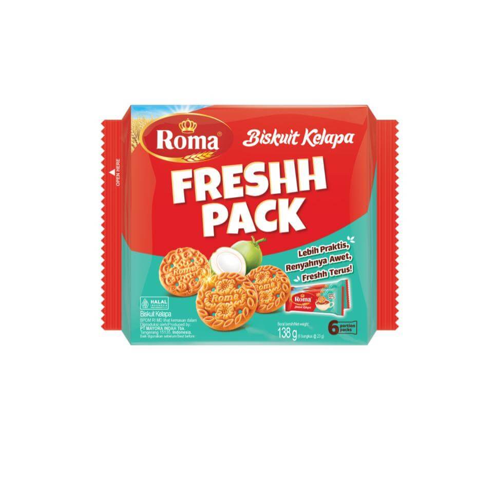Roma Biskuit Kelapa Fresh Pack 138 gr