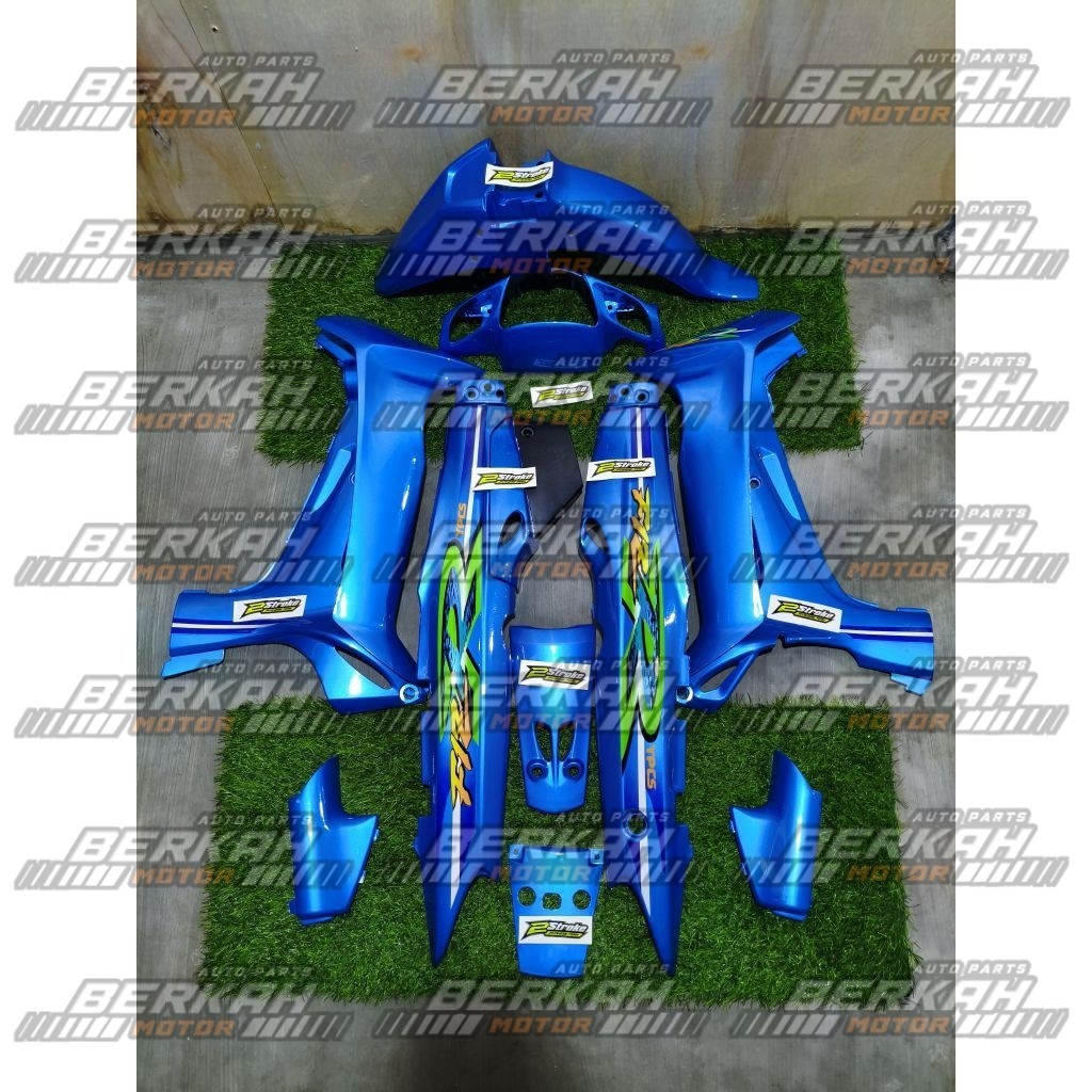 Cover Body Fizr Full Set Halus Body Fizr Biru 1998 Body Set Halus Yamaha Fizr F1zr
