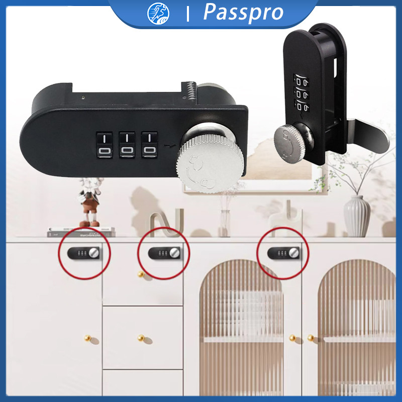 Kunci Kombinasi 3 Digit Kunci Almari Keamanan Dokumen Konci Lemari Kunci Laci Digital Kunci Lemari K