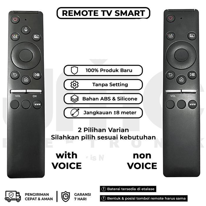 Remote TV Smart Android BN59-01330A BN59-01312A BN59-01329A BN59-01330B - Remote With Voice