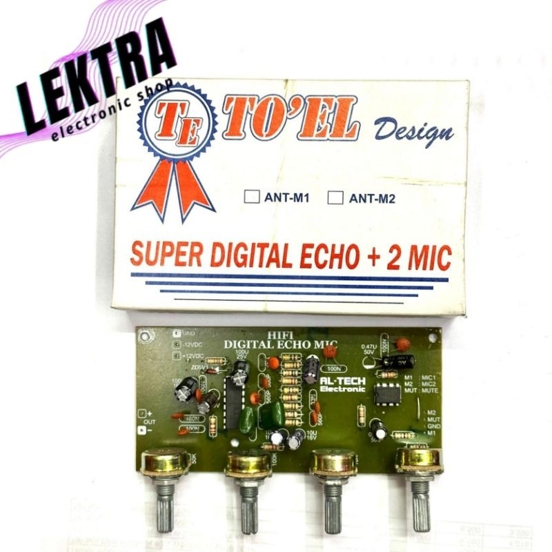 Kit Echo Toel Super Digital 2 Mic