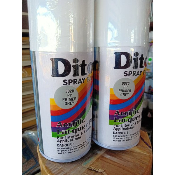 TERLARIS cat diton Pilox Diton Cat Pilok Pylox Dasar Primer Grey 8020