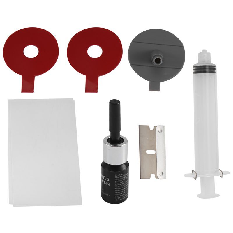 ABFG-Windshield Repair Kit Cracked Glass Repair Kit To Fix Auto Glass Windshield Crack ip Scrat