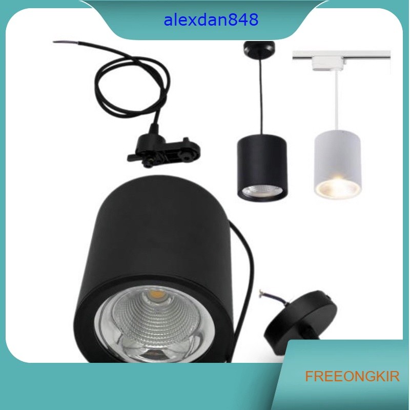 Lampu Downlight Led Outbow Gantung Lampu Gantung COB Plafond Rel Lampu Downlight Outbow COB 10 Watt 