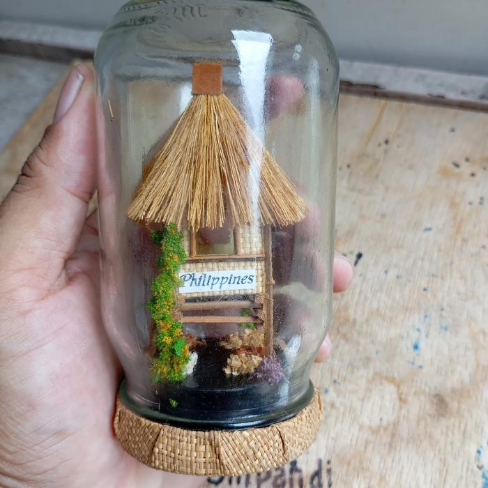 miniatur diorama rumah Philipines Dcast