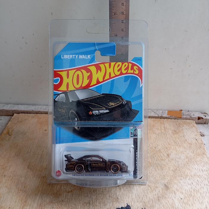 hot wheels nissan silvia lbwk hitam Dcast