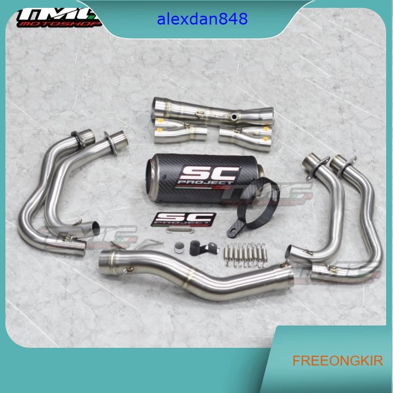 Knalpot ZX25 ZX25R ZX25RR ZX4RR ZX4 SC Project CRT fullsystem