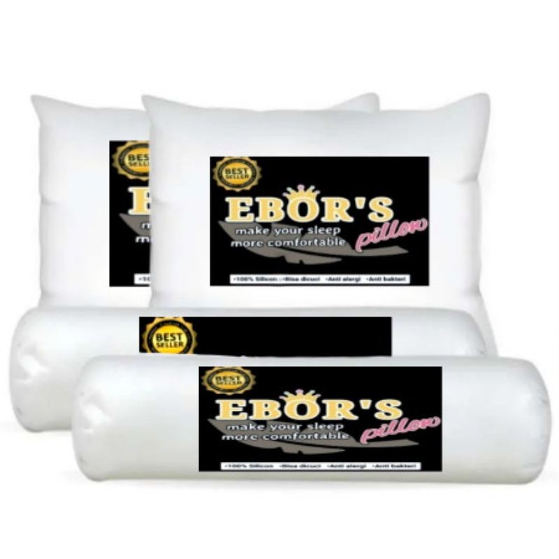 PROMO Bantal hotel PREMIUM 100% isi silicon   ukuran besar ada resleting bisa dicuci
