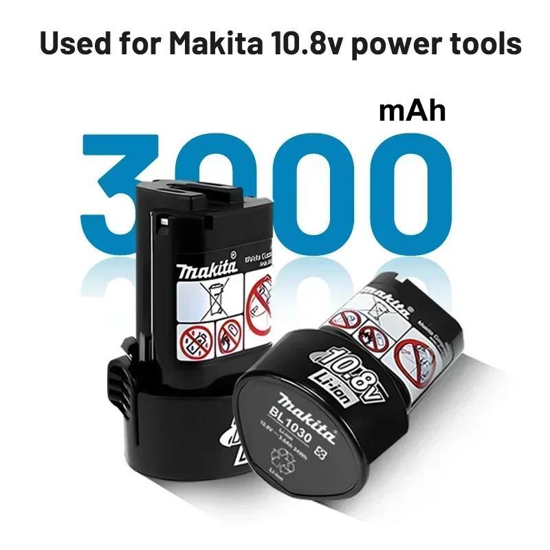 original battery Makita 10.8v BL1013 BL1020 BL1030, DF030D Makita 10.8v/12V arger, replacement tool 