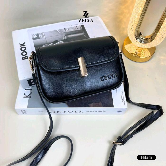 Abynazelya - VIOLA BAG BY ZELYA - Tas Wanita Selempang Elegan Simpel Material Sintetis Premium - Hit