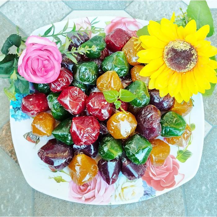 Dodol Garut Buah Mix Rasa Makanan Khas Garut Asli Food - 1kg