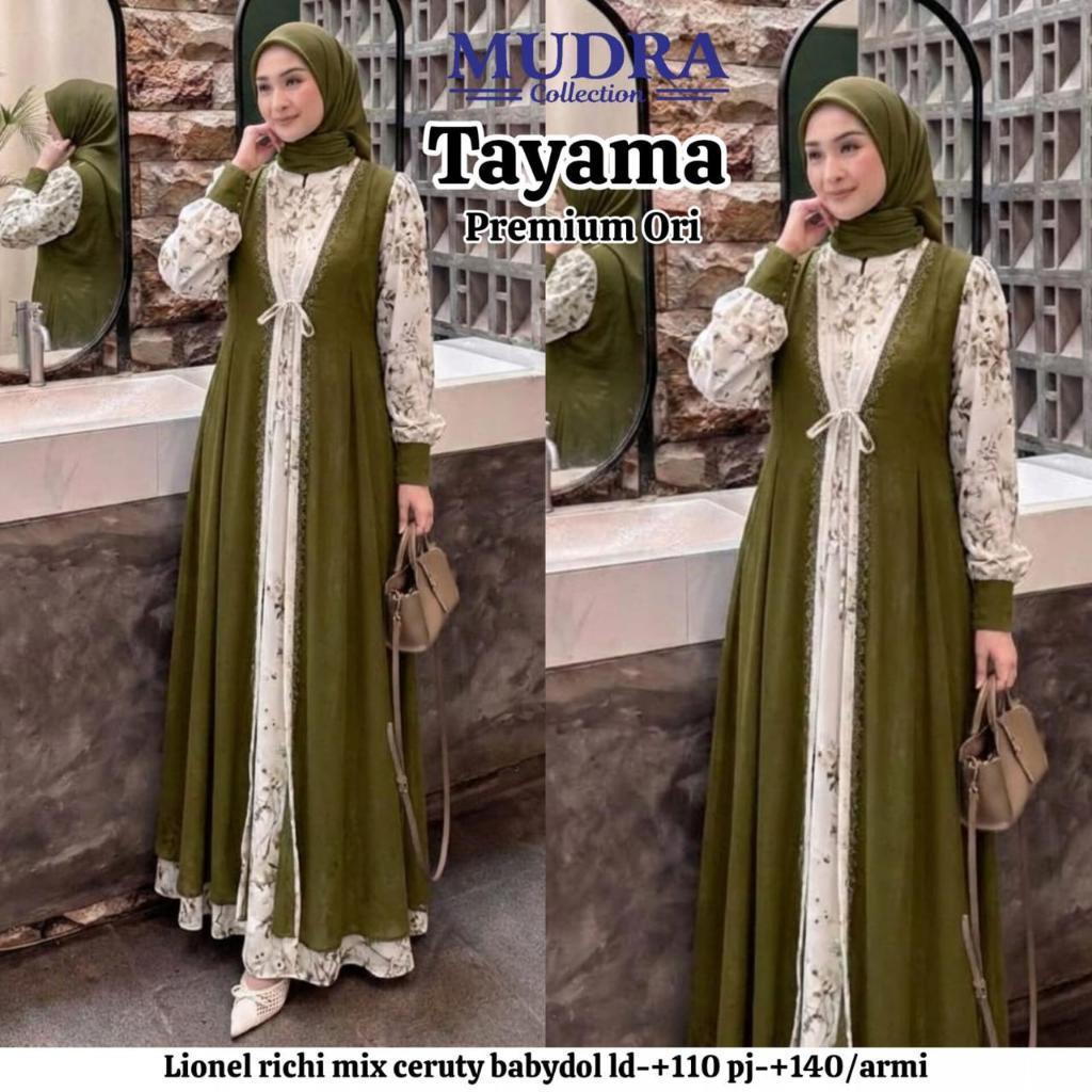 2202    TAYAMA DRESS  MuDRa  FASHION HIJAB ORIGINAL