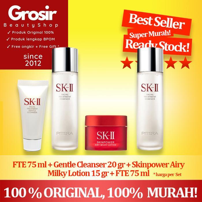 SK-II SKII SK2 SK II Pitera Power Kit + FTE 75 ml
