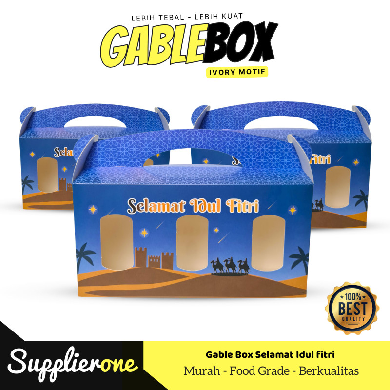 Gable box / gable box idul fitri / gable box 3 toples / gable box lebaran