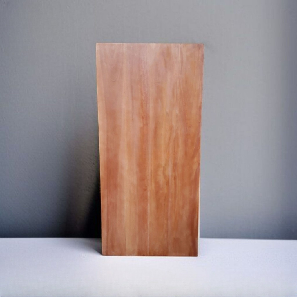 Top Table Papan kayu 120 x 60 x 2 cm kayu mahoni papan daun meja persegi panjang kayu mahoni Kayu Pa