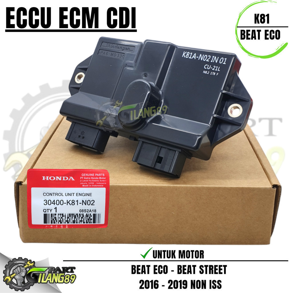 Eccu Ecm Cdi Honda Beat Esp,Beat Pop, Beat Street 2016-2019 K81 Original