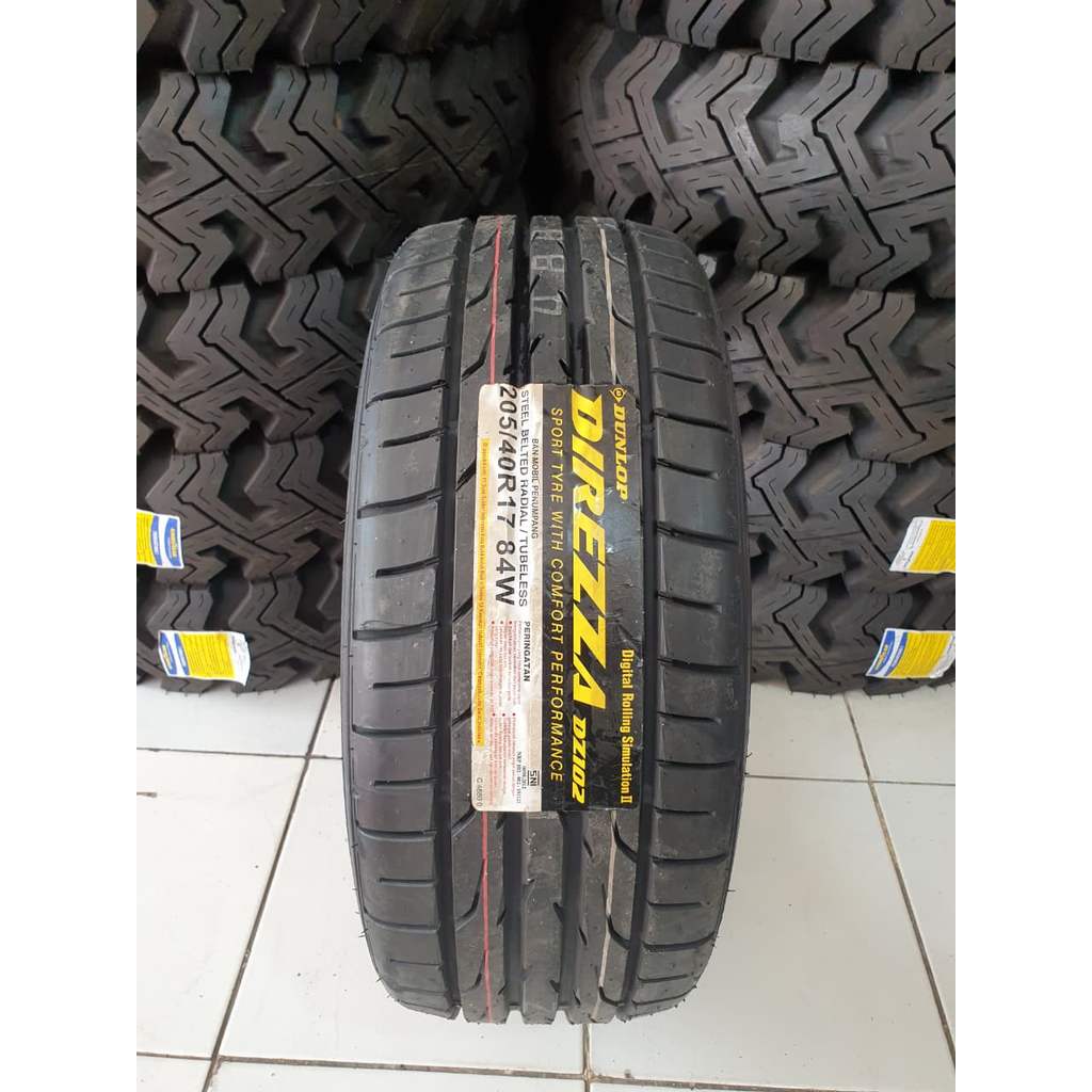 Ban Mobil Ring 17 DUNLOP DIREZZA 102 205/40 R17 Tahun 2024