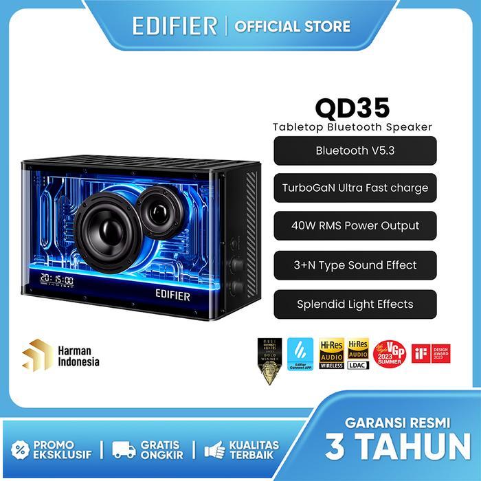 EDIFIER QD35 Tabletop Bluetooth Speaker - Hitam