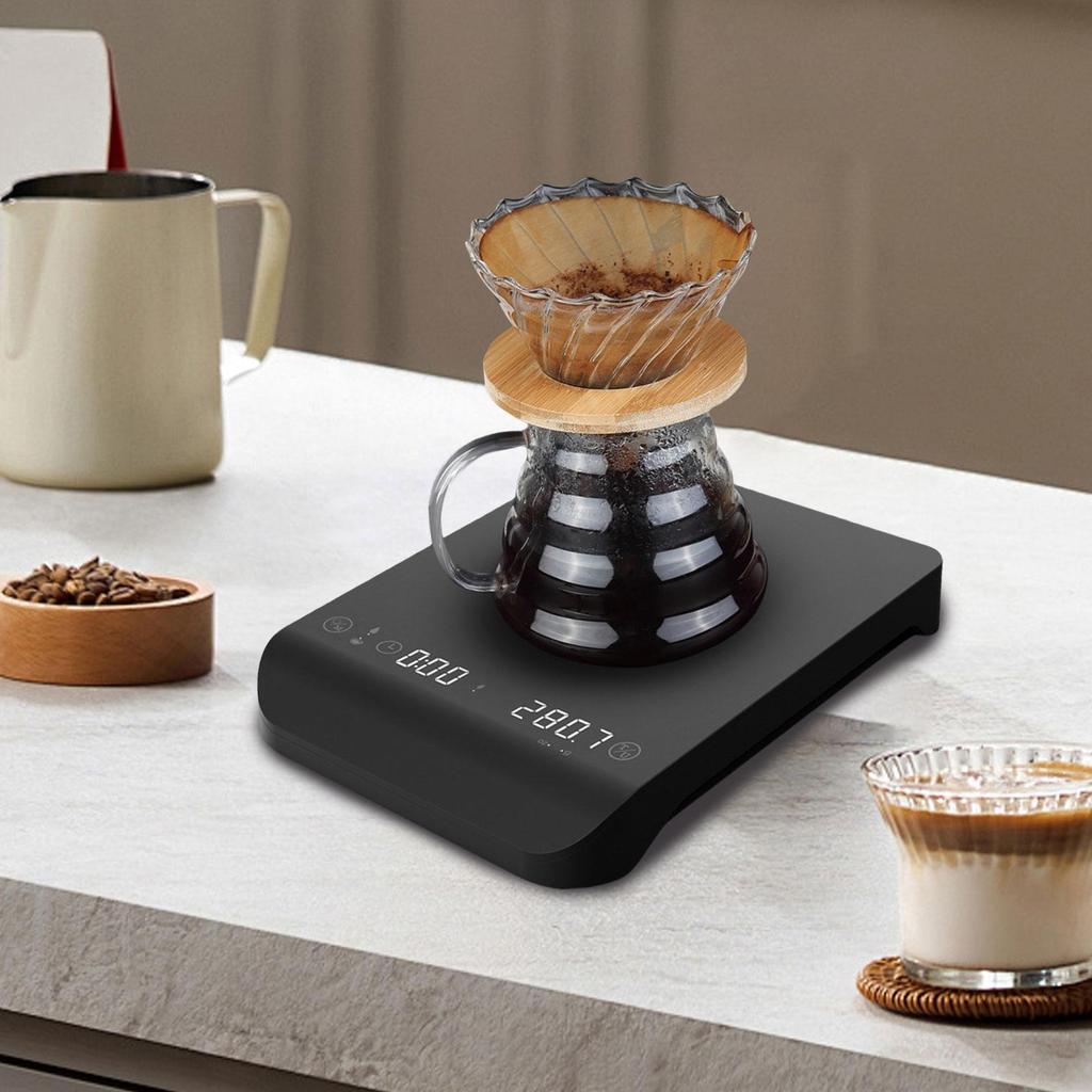 Smart Coffee Scale Coffee Scale with Timer Small Food Scale Electronic Weighing Scale for Baking