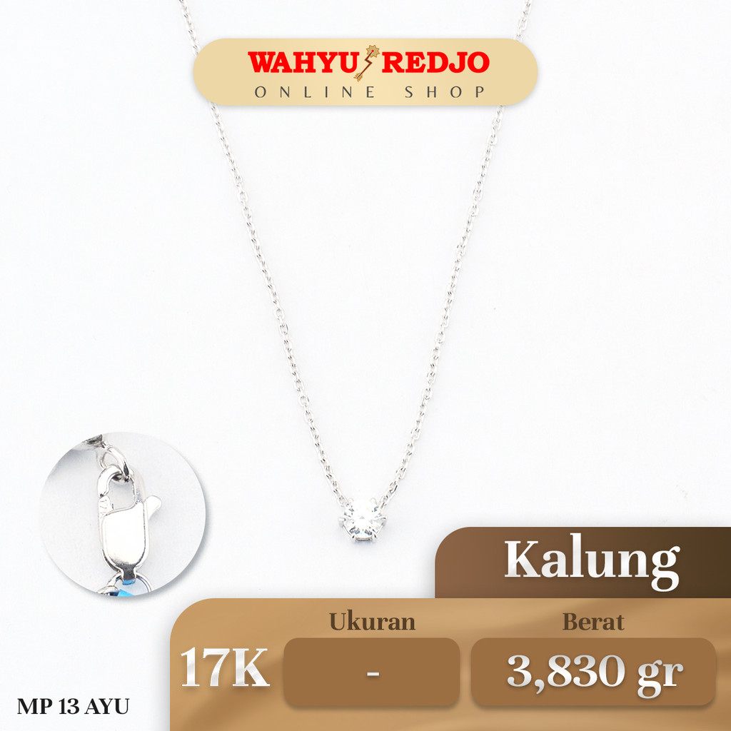 Kalung Emas AYU Kadar 17K Wahyu Redjo KL-17K-30528148-PMR