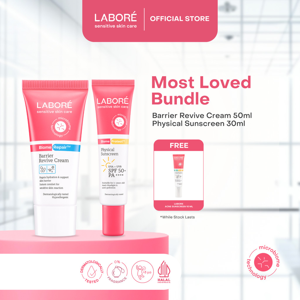 [EXCLUSIVE IBNULITA] LABORÉ Dermalab Revolutionaire Most Loved Bundle For Normal and Sensitive Skin 